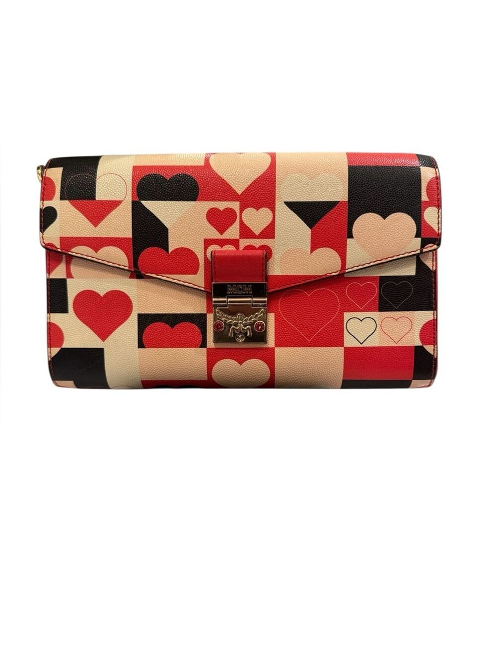 MCM - RARE Millie Cubic Valentine Leather EXCELLENT CONDITION Ltd Edition